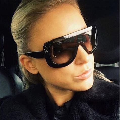 New 2016 Oversized Sunglasses Rivet Adele Cl Brand Designer Celebrity