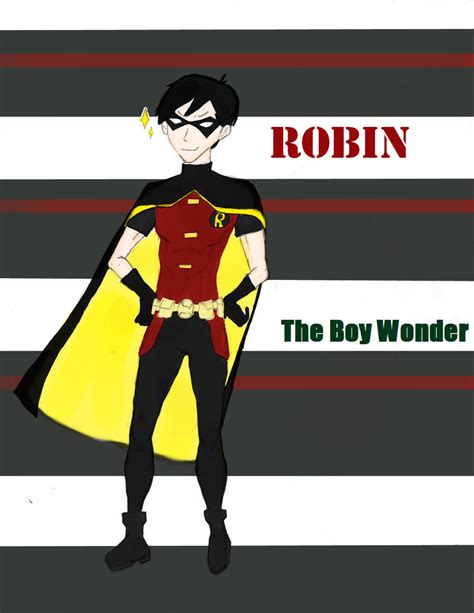 Robin The Boy Wonder By Joshel On Deviantart
