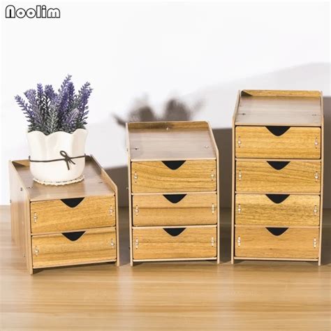 Noolim Drawer Organizer Box Wooden Storage Boxes With Drawers Divider