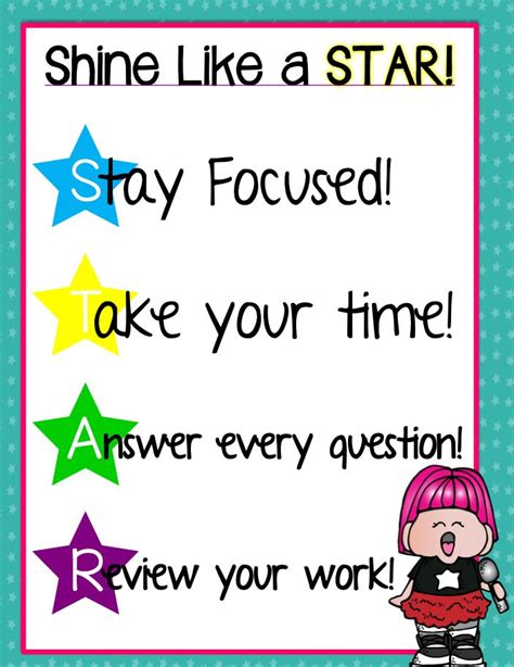 Printable Testing Motivation For Students