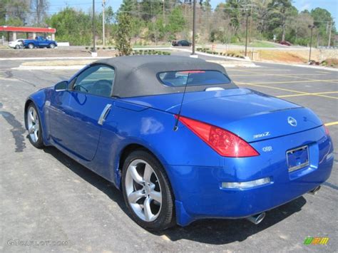 2007 Daytona Blue Metallic Nissan 350z Touring Roadster 47057724 Photo