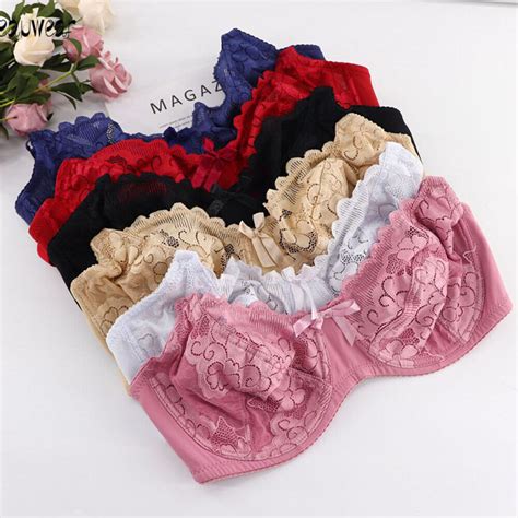 Sissy Brassiere 36 54 Aa B C D E Full Cup Bras Sexy Lingerie Lace Sheer