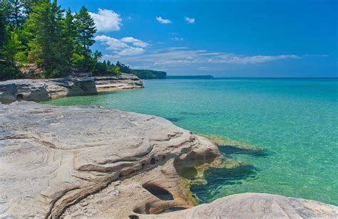 Area Known As The Coves In The Pictured Rocks National Lakeshore