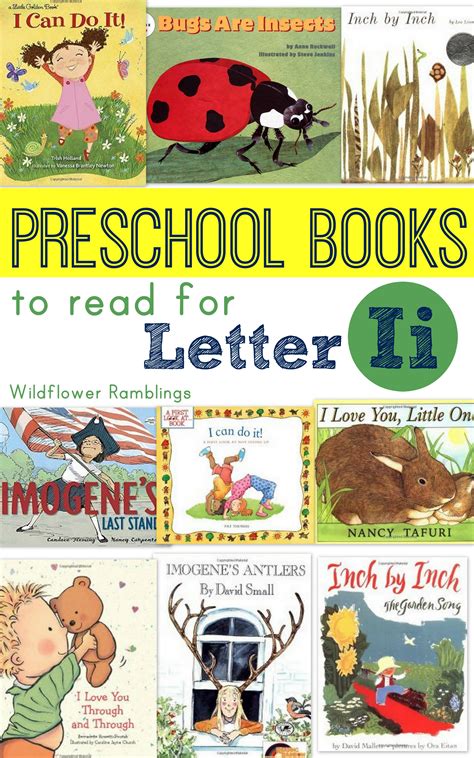 Best Preschool Books For Letter Ii Wildflower Ramblings