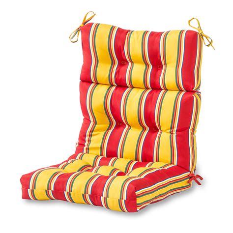 As a canadian business, it is our promise to provide you with excellent service and quality products. Greendale Home Fashions Outdoor High Back Chair Cushion ...