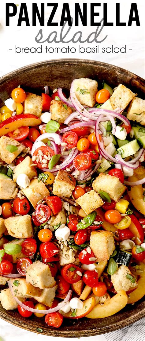 Panzanella Salad With The Best Dressing And The Key Non Soggy Bread