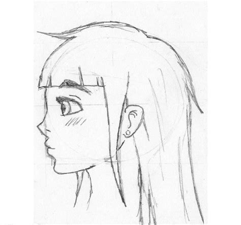 Anime Girl Profile View By Liamhughes115 On Deviantart