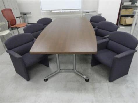 【中古】 オカムラokamura ミーティングテーブル（会議机） 73929 中古オフィス家具ならオフィスバスターズ