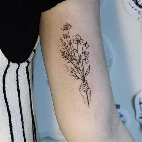 Minimalist Tattoo Ideas Women Minimalisttattoos Lavender Tattoo