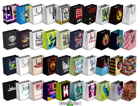 Around The Sims 3 Custom Content Downloads Objects Shopping Bags
