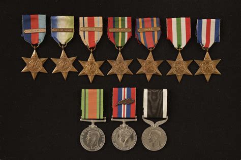 Campaign Medals Second World War — National Museum Of The Royal New