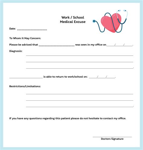 Free Printable Doctors Excuse For Babe Free Printable Vrogue