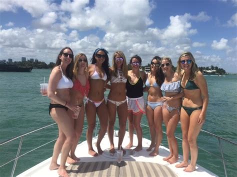 Miami Bachelorette Party Inspiration Yacht Party Contact Us To Get Started On Planning Your