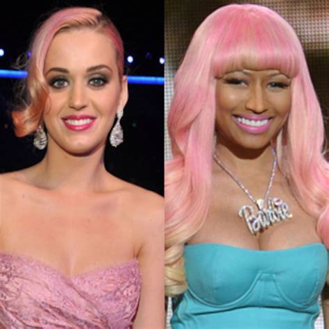 Katy Perry Vs Nicki Minaj Battle Of The Pink Ladies E Online Uk