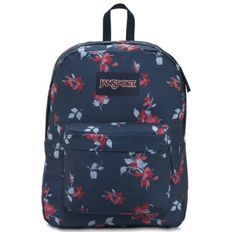 Jansport Navy Sweet Blossom Backpack