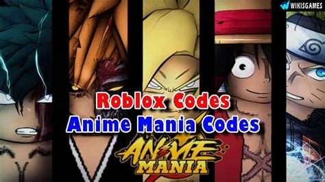 Roblox Anime Mania Codes List Updated Wikis Games