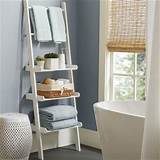 Pictures of Bathroom Ladder Shelves