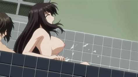 rule 34 animated animated bathroom bathtub black hair bouncing breasts breasts eyess closed