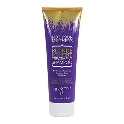 Not Your Mothers Blonde Moment Treatment Hair Shampoo Tube 8 Oz
