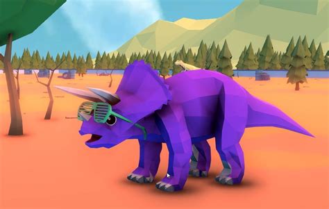 Build A Low Poly Jurassic Park In Dinosaur Park Sim Parkasaurus Pc Gamer