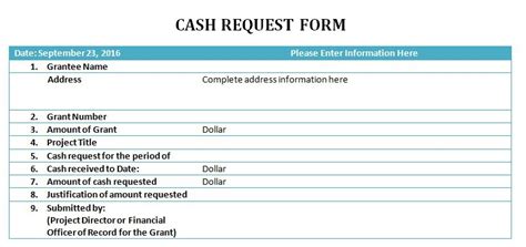 All the printed slips are completely customizable and easy to set up with the unique robotill drag and drop design tool. Cash Request Slip Template - Excel PDF Formats