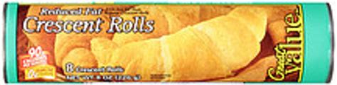 Great Value Reduced Fat Crescent Rolls 8 Oz Nutrition Information