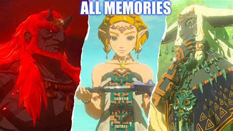 Zelda Tears Of The Kingdom All Memories Ganondorf Zelda Backstory 85800