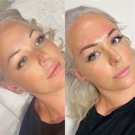 Ombre Eyebrows Before and After Pictures Gallery - PMUHub