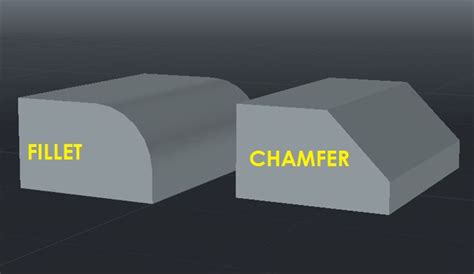 Mechanical Minds Fillet And Chamfer Why And When To Use It