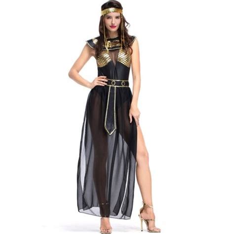 Halloween Cosplay Costume Sexy Women Egyptian Pharaoh Cleopatra Queen