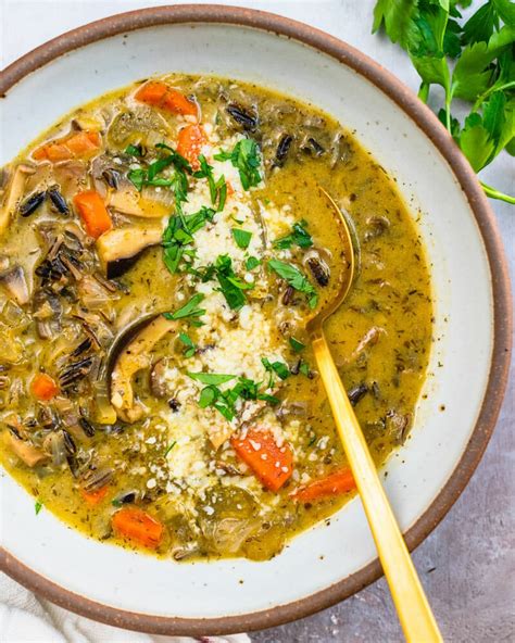Wild Rice Mushroom Soup A Couple Cooks