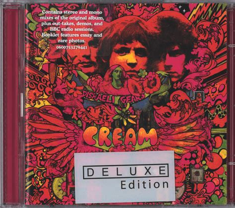 Cream Disraeli Gears 2010 Cd Discogs