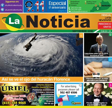 La Noticia Edición 24 By Magazine Latinx Issuu
