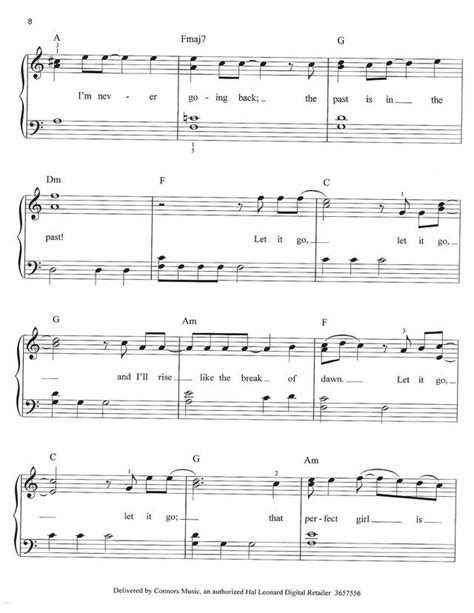 Let it go (frozen) easy piano letter notes sheet music for beginners, suitable to play on piano, keyboard, flute, guitar, cello, violin, clarinet, trumpet, saxophone, viola and any other similar instruments you need easy letters notes chords for. Let it Go - Full Basic Piano Music | Piano music, Learn music, Piano lessons for beginners