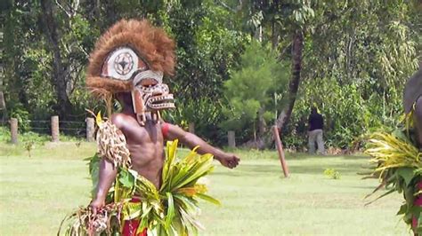 Ceremonial Welcome Dance Papua New Guinea 2 Youtube