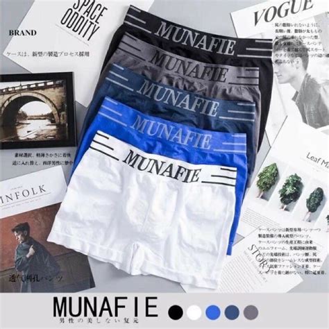Munafie Boxer Brief Spandex Trend Fashion Munafie Brief Underwear For