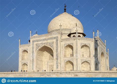 Taj Mahal Komplexe Agra Uttar Pradesh India Redaktionelles Stockbild