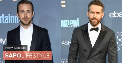Ryan Gosling Versus Ryan Reynolds Atualidade Sapo Lifestyle
