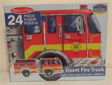 Giant Fire Truck Puzzle