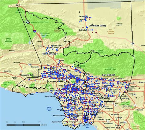 10 Map Of Los Angeles County Image Ideas Wallpaper