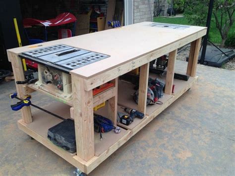 Click to see our best video content. mobile woodworking bench plans Easy Woodworking Bench ...