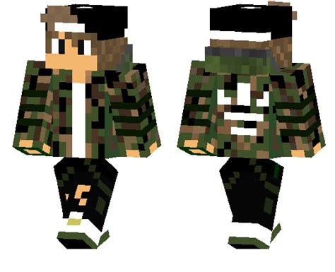 Camouflage Boy Mcpe Skins
