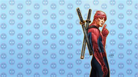 Deadpool Spiderman Wallpapers Wallpaper Cave