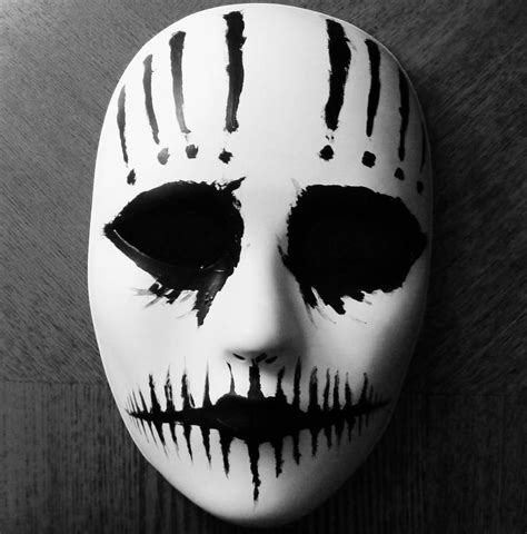 Joey Jordison Mask 2 By Jonjoker12 On Deviantart Scary Mask Creepy