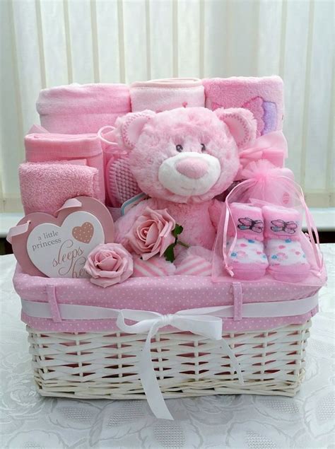 Lovely Diy Baby Shower Baskets For Presenting Homemade Gifts In