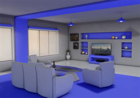Living Room 3d Model Cgtrader