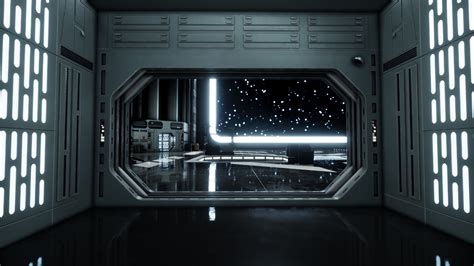 Artstation Starwars Death Star Hanger And Corridors Fan Art Scenes