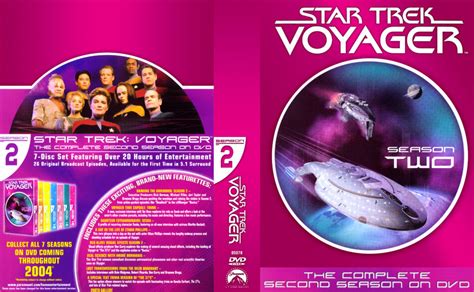 Star Trek Voyager Season 2 R1 Dvd Cover Dvdcovercom