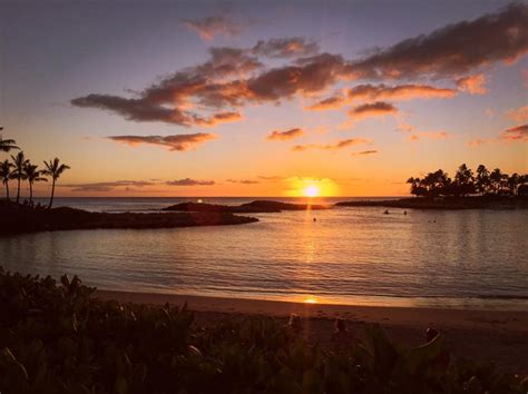 Aloha Friday Photo Sunset From Ko Olina Volcano News Go Visit Hawaii
