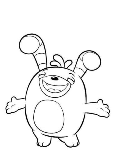 Bozzly From Abby Hatcher Coloring Page Scribblefun